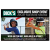 League Appreciation Weekend at Dicks Sporting Goods